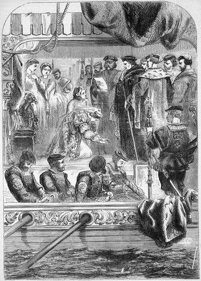 El arresto de Ana Bolena de English School